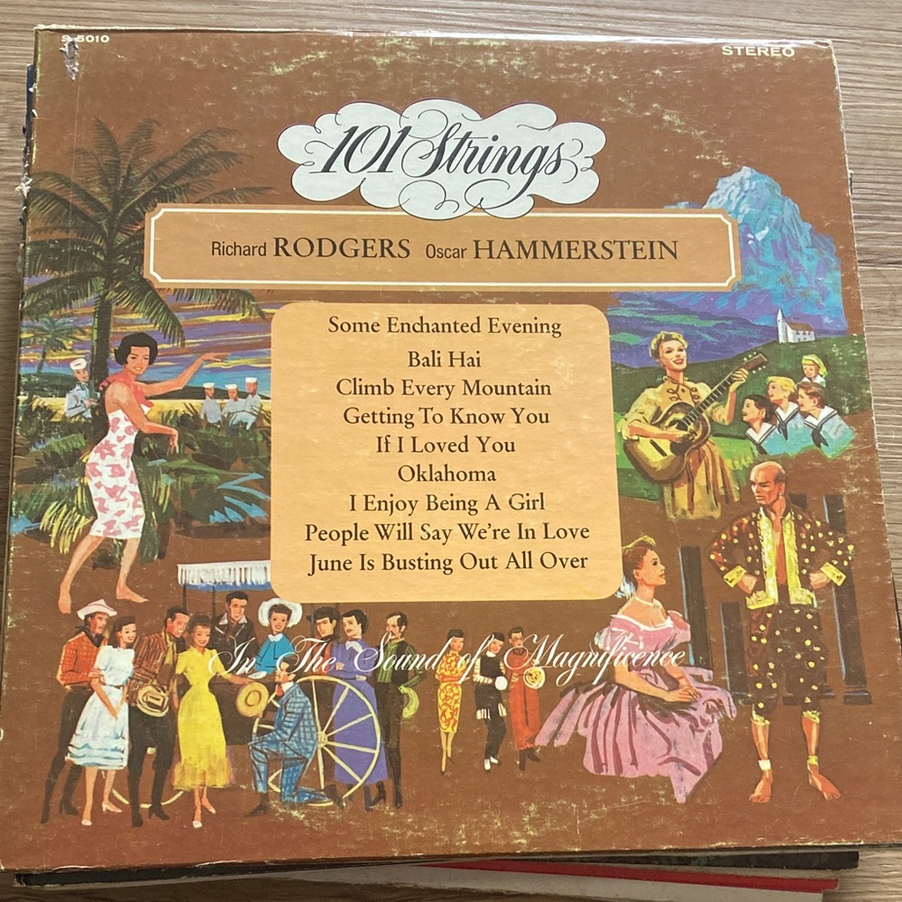 Vinyl Record - Vintage Album Cover